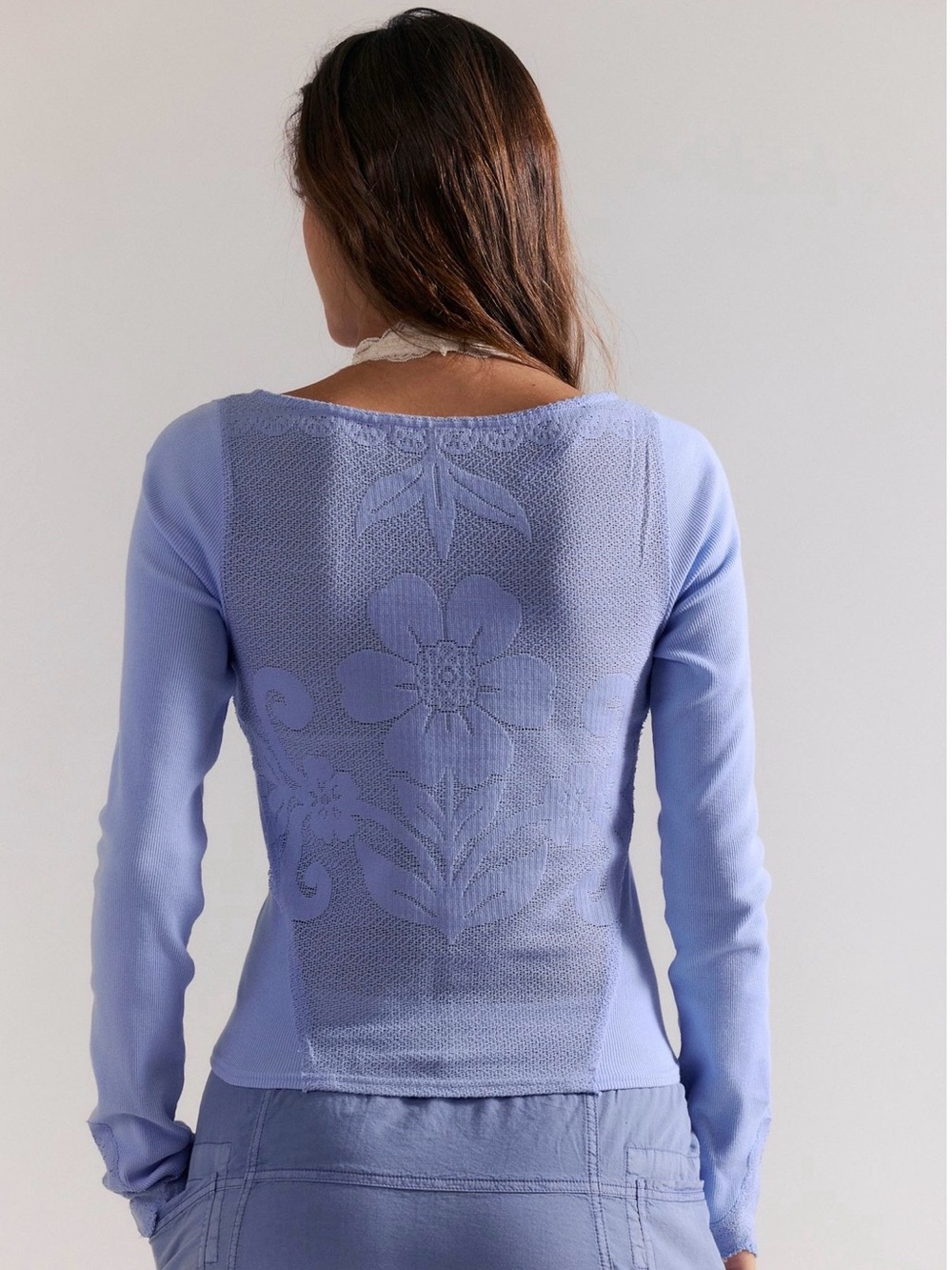 Free People Delilah Long Sleeve Top - Picture 2 of 2